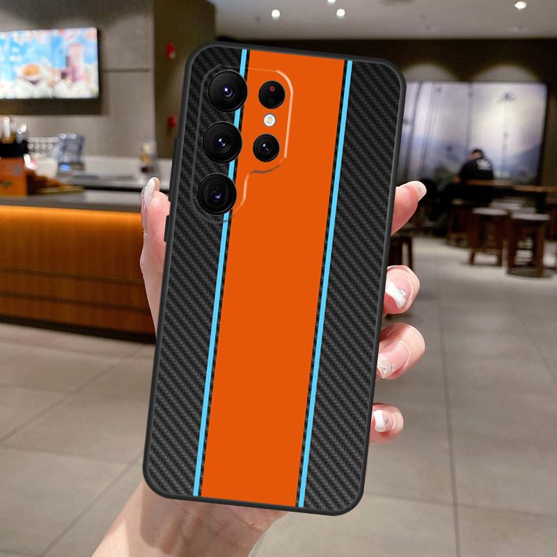 

Carbon Fiber Pattern Phone Case For Samsung Galaxy S25 Ultra S24 S22 S21 S23 FE S9 S10 S20 Plus S24 FE Soft Cover Galaxy S21 FE