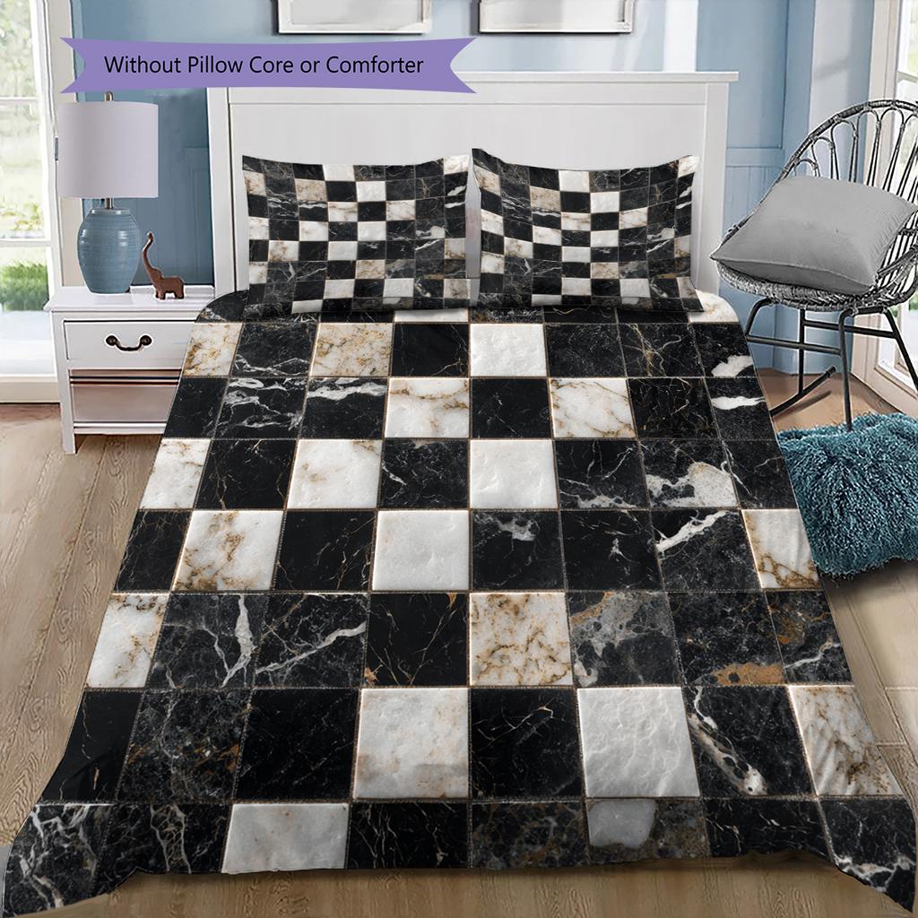 Cartoon Pattern Bedding Quilt Set Quilt Cover Pillowcase Home Decoration Birthday Gift (1 * Duvet Cover + 2 * Pillowcase, Without Core)