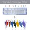8/10 Grid Hair Clipper Storage Organizer Box Limit Comb Holder Hairdressing Salon Tool Special Accessories Case