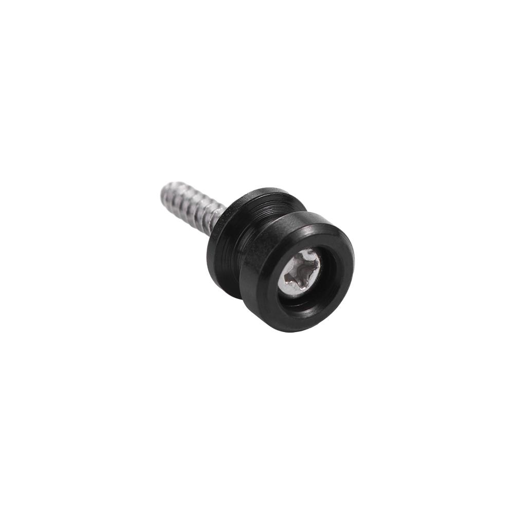Zinc Zinc Alloy Skidproof Round Head Straplocks Guitar Tail Nail Guitar Strap Button  Strap Retainer System