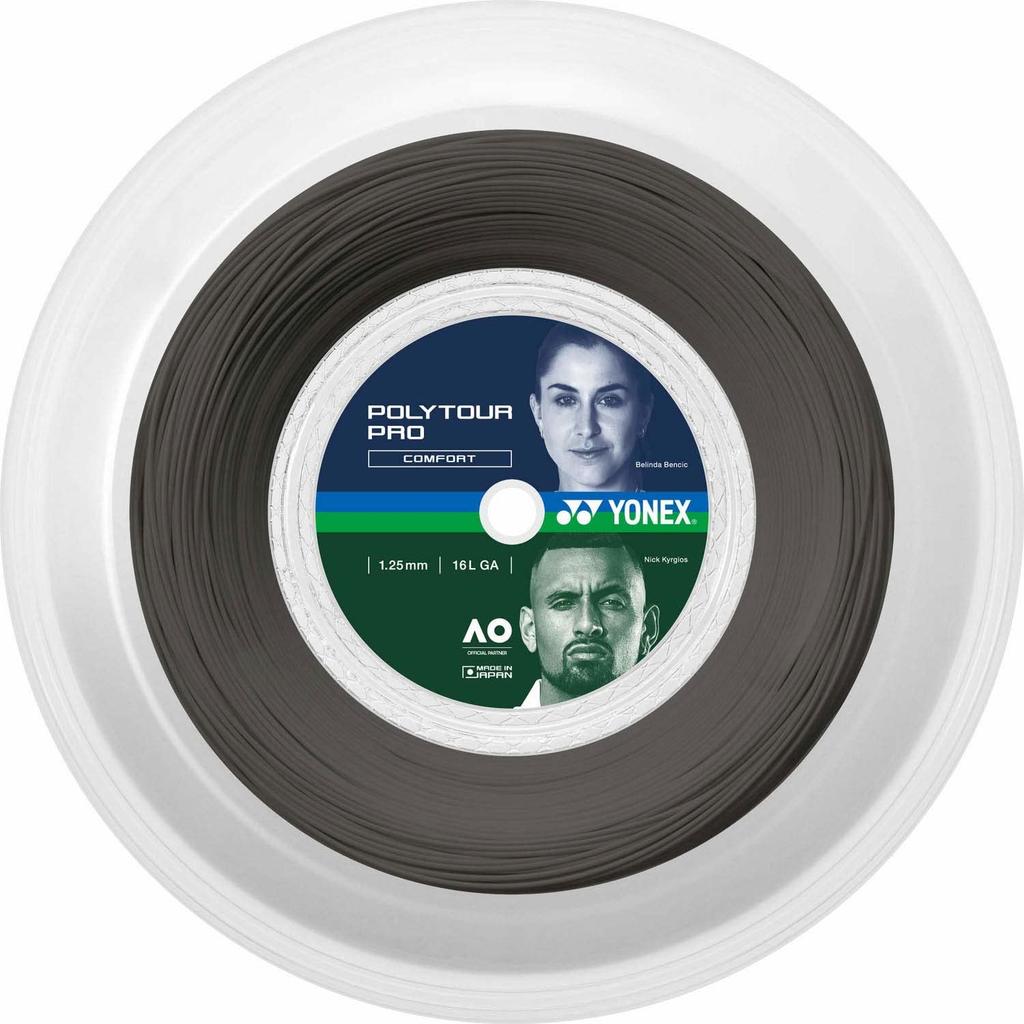 Yonex YONEX Tennis String Poly Tour Pro 125 200m Roll PTP125R2