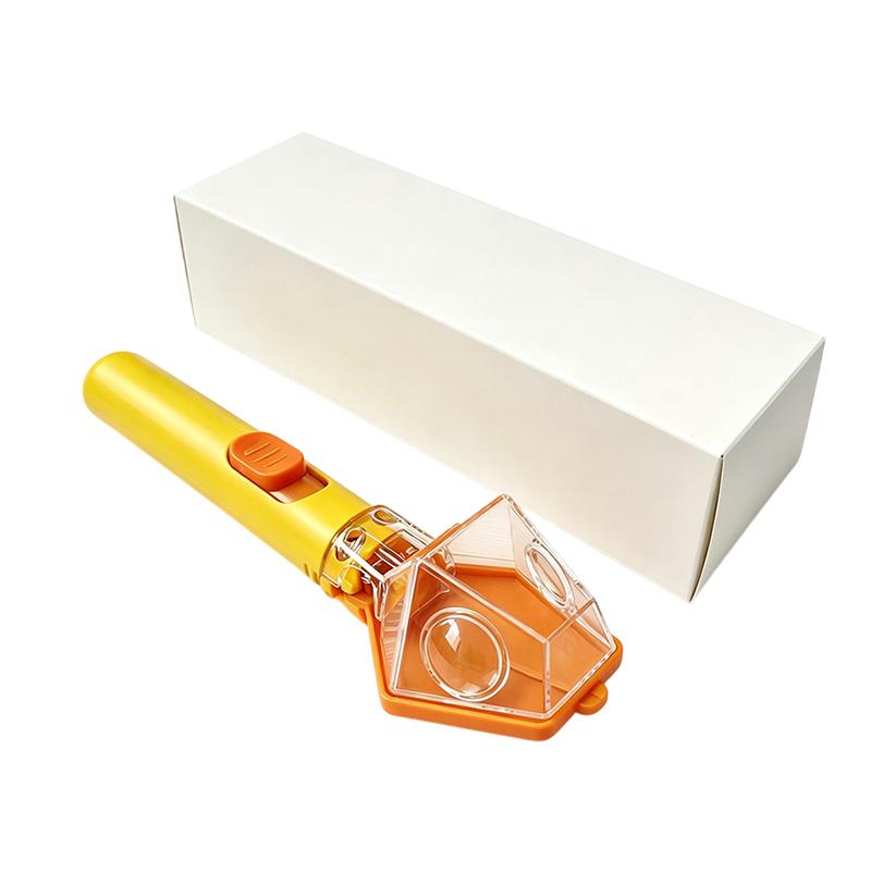 Portable Insect Catcher Toy Insect Trap Push Type Transparent Observer Box Bug Catcher Stem Educational Exploration Tool
