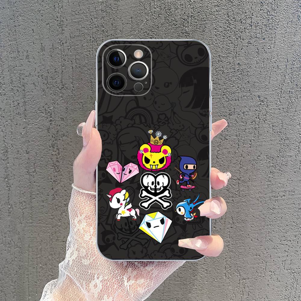 Japan Tokidoki For IPhone 17 16 16e 15 14 13 12 11 Pro Max Mini Plus Phone Case