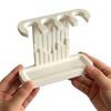 Brush Head Holder Organizer 3D Printed Tooth Brush Head Organizer with Drain Tray for Home Bathroom Shower Sink Accessories
