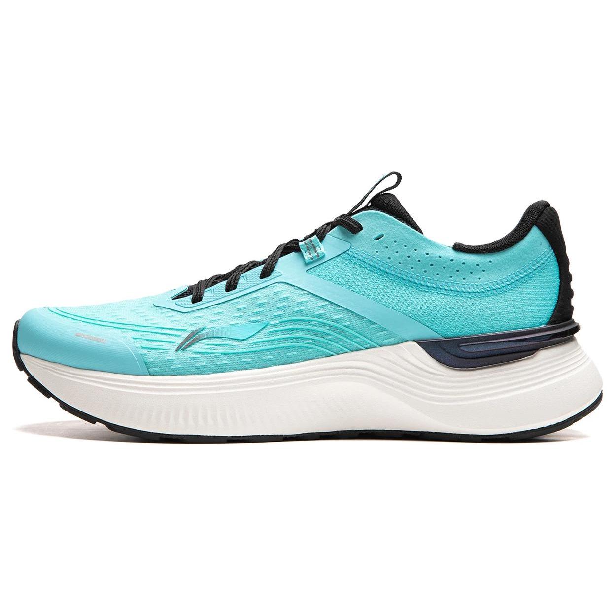 

new LiNing Light And Shadow Element Slip Resistant Abrasion Resistant Low top Running Shoes Men s Blue 42