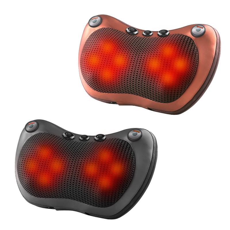 

Magnet Massage Neck Pillow Body Relax Smart Portable Electric Shoulders Neck Waist Cervical Massage Pillow Used for Home & Car 220 V&EU Plug