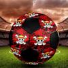 1pc Anime One Piece  Logo Football Soccer Ball Size 5 Indoor Soccer Ball Fashion Colorful  Backyard Game -Great For Sports Fans Gift HE53