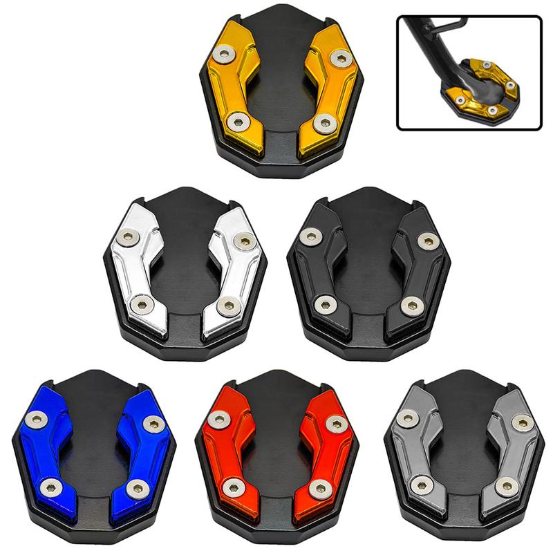 Scooter Motorcycle Bike Kickstand Extender Foot Side Stand Extension Pad For NMAX Motorcycle Accessories