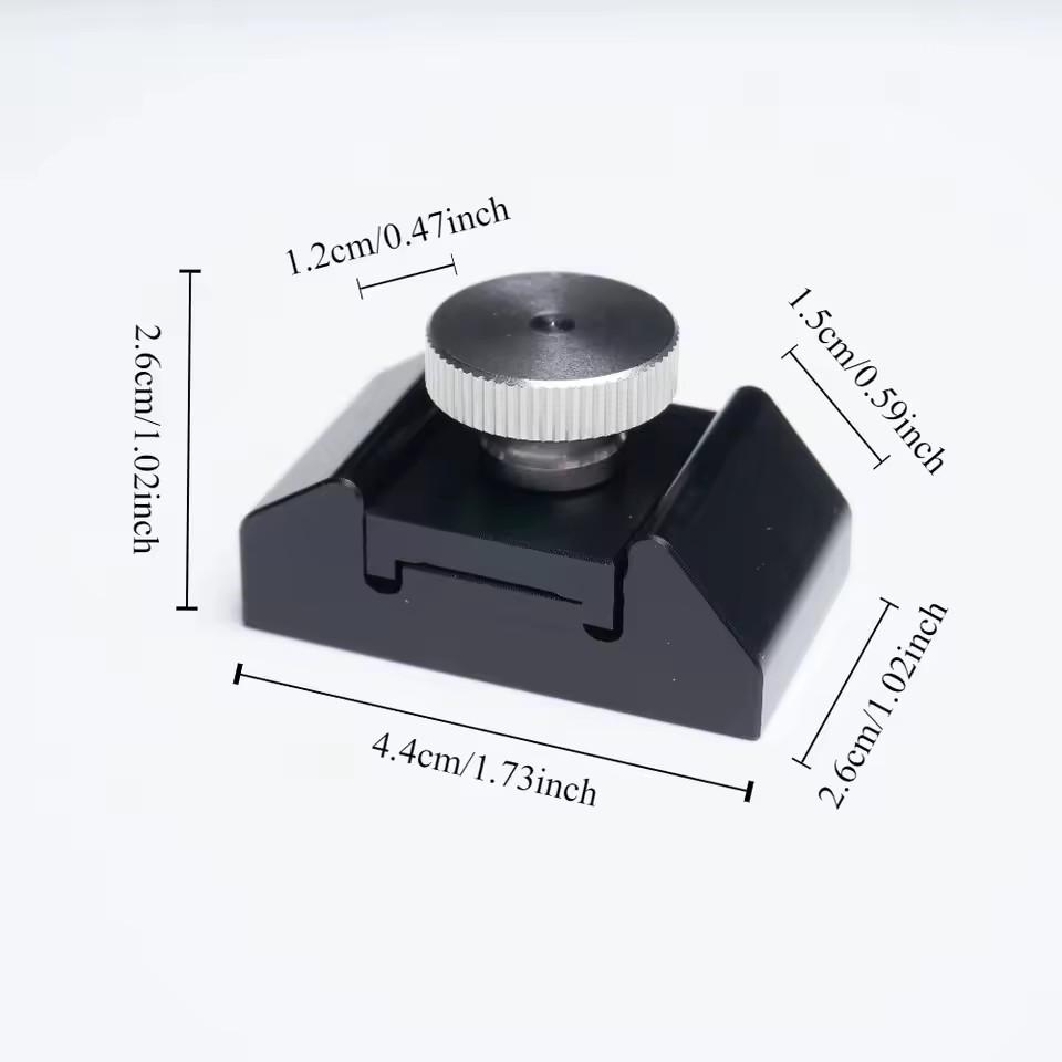 

Durable Aluminum Alloy Sandpaper Holder Grinding Clip Inside Corner Flat Polishing Model Handheld Sandpaper Leather Sanding Clip