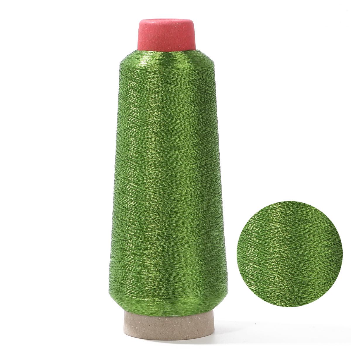 

1шт 17 см x 6 см полиэстер цилиндрической формы швейная нить золотого и серебряного цвета для вышивания зелёный