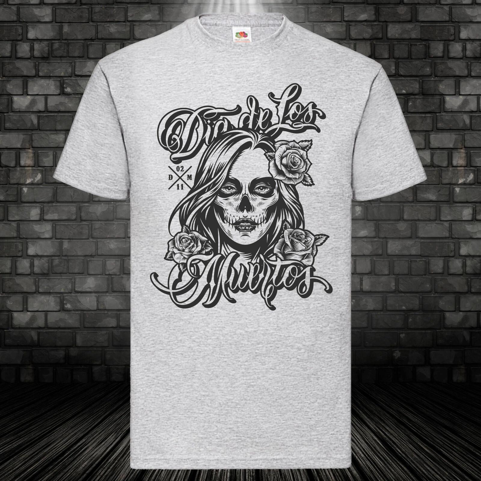 Dia de los Muertos shirt Mexico T-shirt cult skull gift S-5XL M