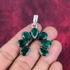 Emerald Pendant, 925 Sterling Silver Pendant Gemstone Jewelry, Handmade Pendant Amazing Jewelry, Gift For Her