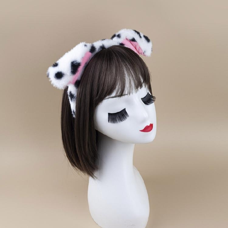 Adorkable Headband Cartoon Puppy Hair Hoop Eye-catching Headpiece Headwear for Halloween Cosplay Role Play