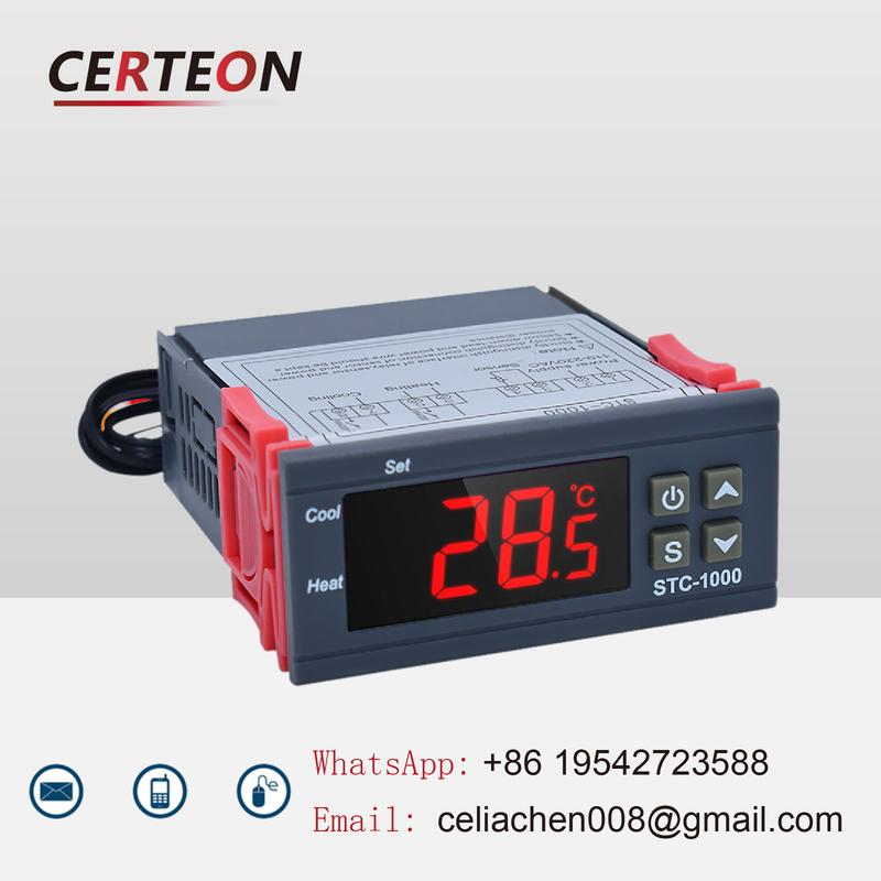 Termostat Controler Digital STC-1000/3000 12V 24V 220V Afișaj LED Microcomputer Încălzire Răcire Incubator