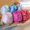 Floral Embroidery Flower Drawstring Bag Jewelry Packing Bag Festive Sugar Bag  Party