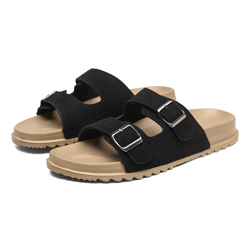 Summer Fashion Slippers Men Beach Anti-slip Breathable Outdoor Men's Thick-soled Beach Comfortable Casual Men Shoes