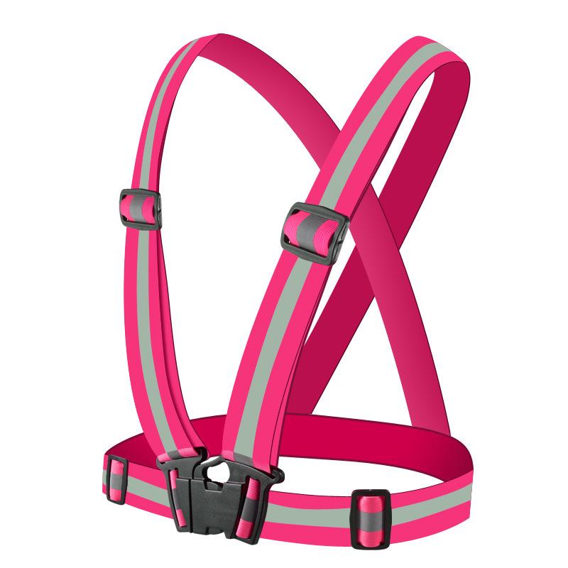 Reflective Elastic Safety Vest with Suspenders for Traffic and E-commerce