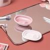 1pc Portable Silicone Makeup Brush Cleaning Mat - Easy To Clean and Convenient To Use