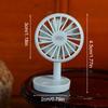1/12 Domeček pro panenky Simulace Mini Model elektrického ventilátoru Panenka Dekorace domova Ozdoba Doplňky nábytku pro domeček pro panenky Hračka na hraní
