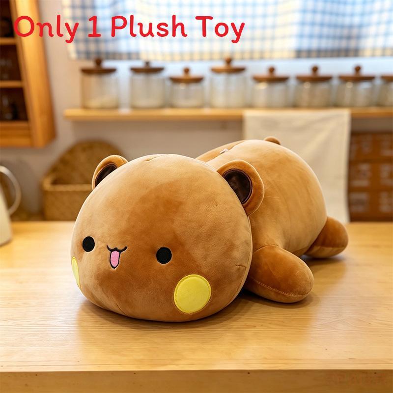 Cuscino da sonno a forma di coniglio in peluche con fasce per le gambe per bambini e adulti