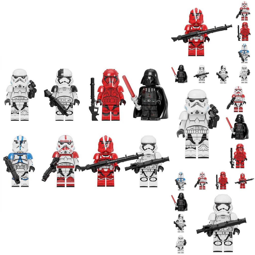 Star Wars Minifigure Building Blocks Unleash Your Imagination With These High-quality Blocks!