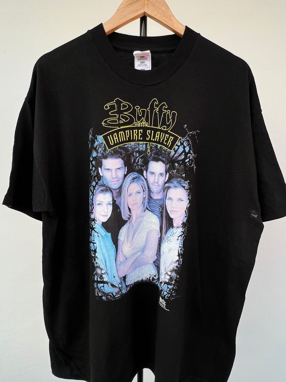 1998 Buffy The Vampire Slayer Movie Black Short Sleeve Unisex Tshirt KH7104 XXXL