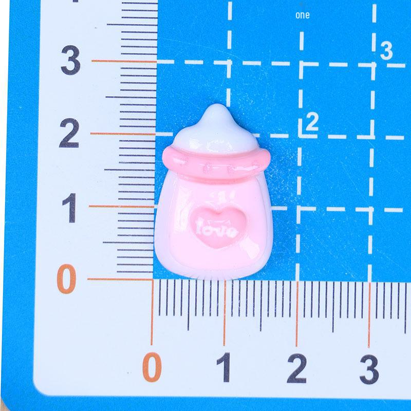 DIY Pink Bear Resin Accessories - Cute Cartoon Hair Decorations