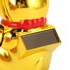 Golden Feng Shui Fortune Cat 4in Car Dashboard Cat Ornament  Home & Hallway Decor