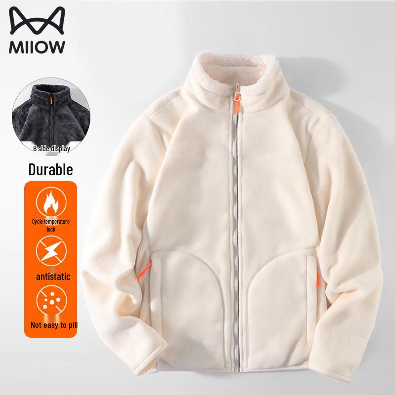 MiiOW Men's Winter Outdoor Fleece Jacket