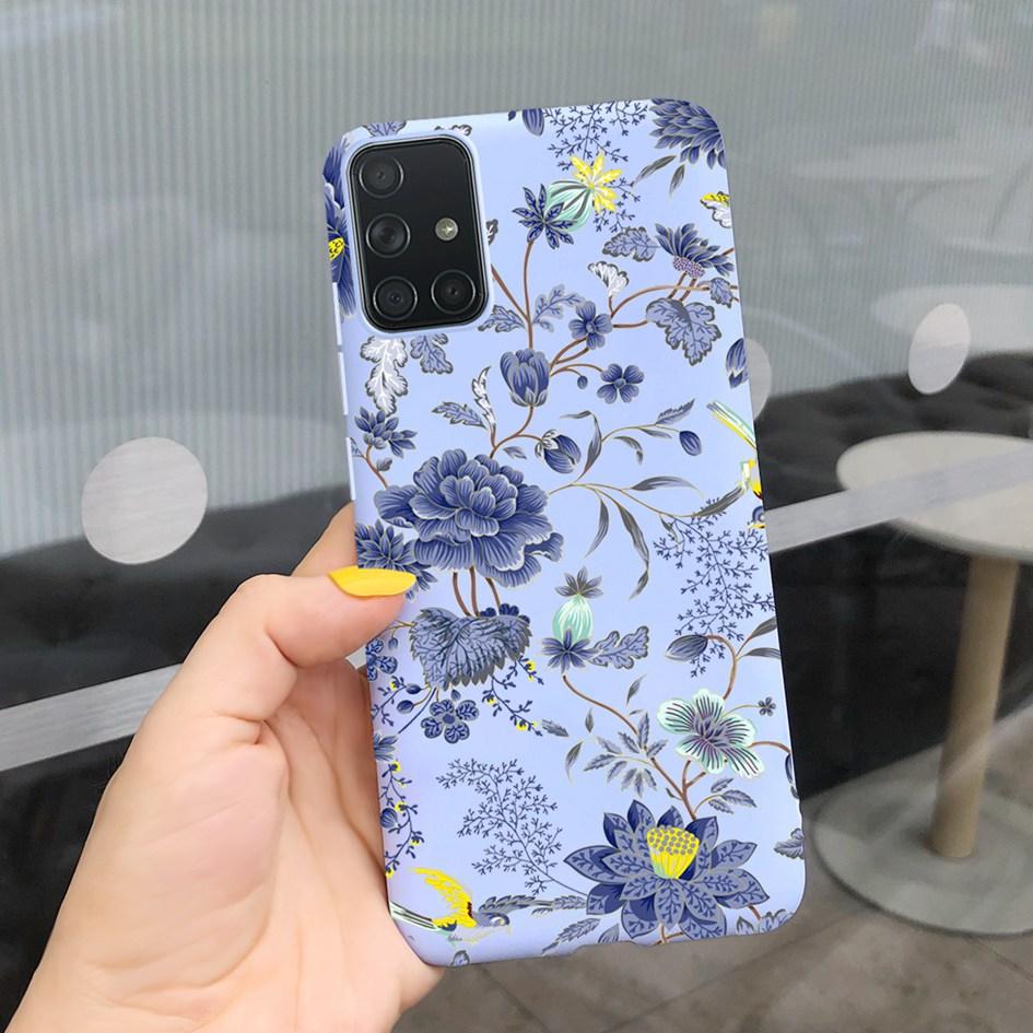 A51 A71 Case For Samsung Galaxy A51 4G Soft Touch Silicon Cover Shockproof Bumper Back Protector Bag for Samsung A 51 A 71 Coque