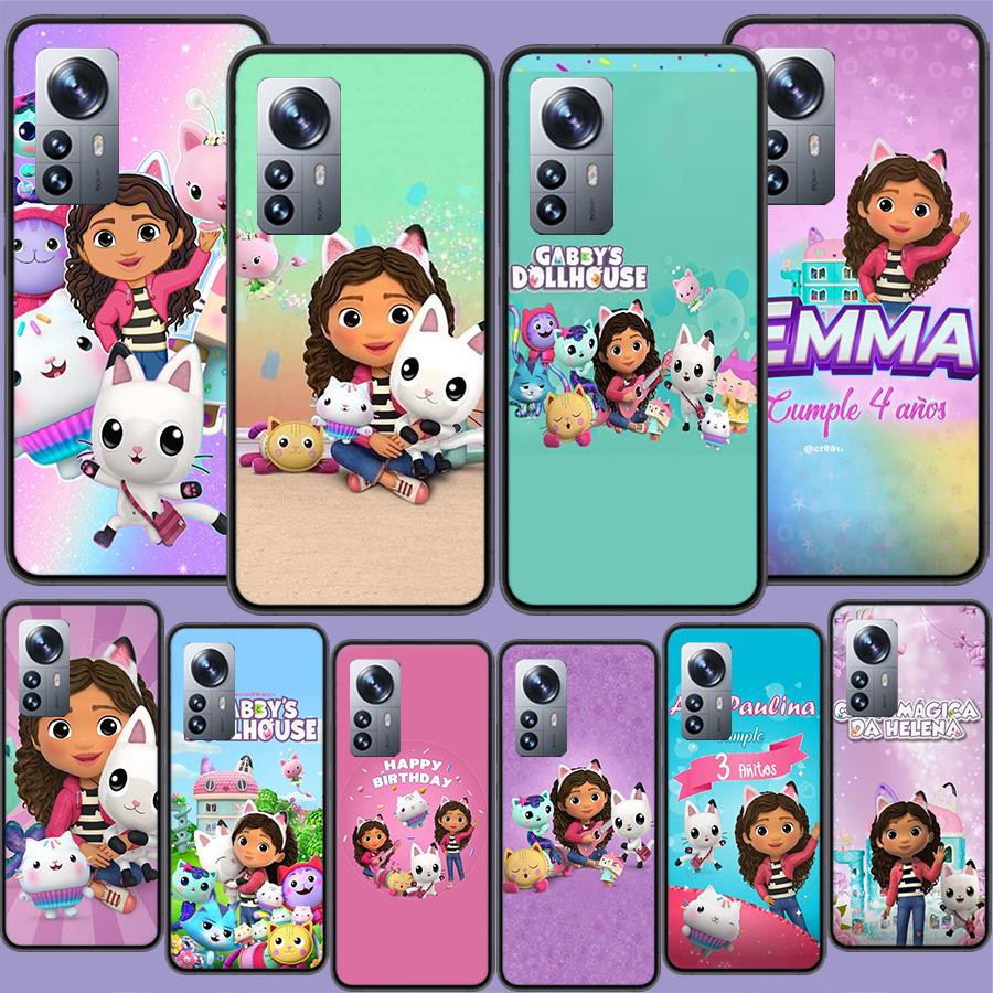 Cartoon Gabbys Dollhouse Phone Case For Redmi Note 15 Pro 5G 14 13 12 Pro Plus 11 11T 11E 11S 10 Pro 10S 9 9S Cover Cell Clear w