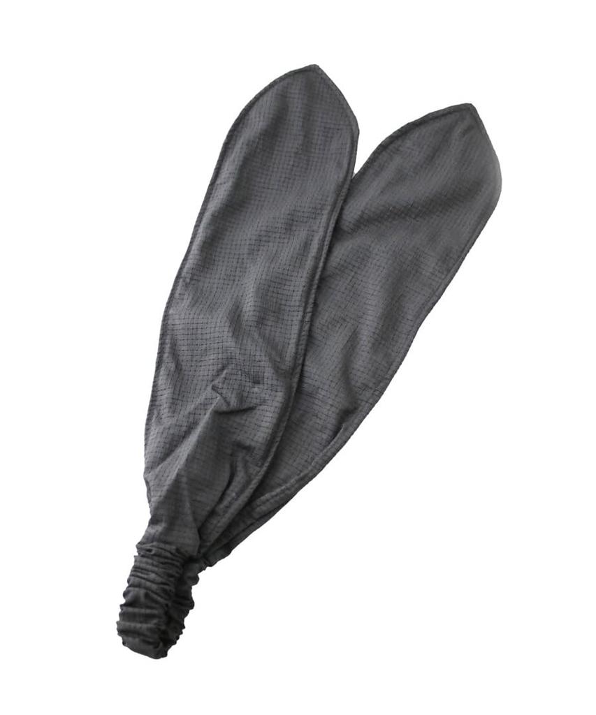 VINGTAINE Wired Adult Hair Lightweight Easy Hair Hair Turban for Hairband, Accessory, Ribbon, Styling, Women, H7889-CGY