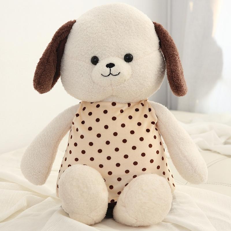 . 1pc 50cm Super Soft Kawaii Plush Dog Toys Cute Animal Teddy Dog Toys For Kids Staffed Cartoon Brin