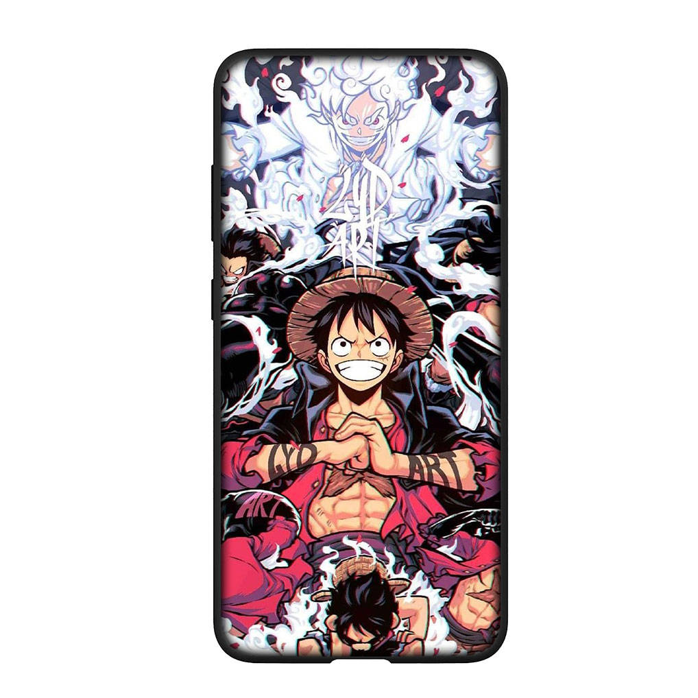 Pro Samsung Galaxy S24 S23 iPhone 16 15 14 Xiaomi Redmi Note 13 12 11 Plus 9 Pro Max X XR Pouzdro na telefon Kreslený Luffy Gear 5 One Piece OPPO Huawei Kryt
