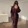 Elegant Knit Lace-up Sweater & Long Skirt Set - 2026 Autumn Collection for Women