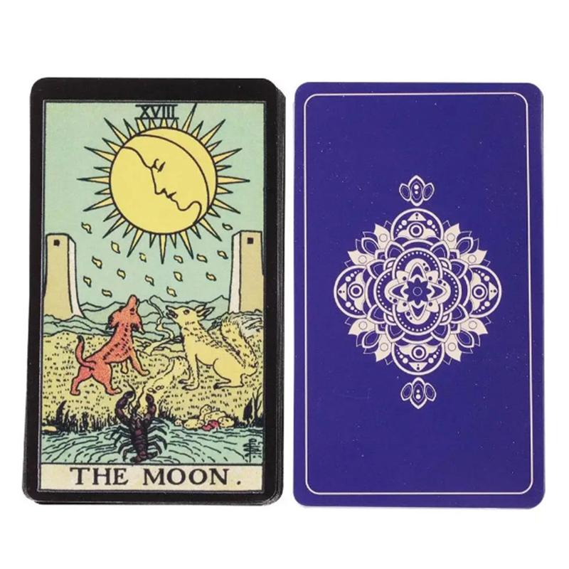 Primary A_E_tarot Oracle Card Party Game Family Friend Table Game Party Tarot Card Primary A.E Tarot 78pcs Party Favor Gift