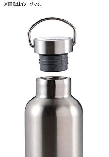 Captain Stag Sports Bottle Water Direct Drinking Double Stainless Vacuum Insulation Heat Retention Cold HD 1000ml Silver Mirror Finish UE-3553