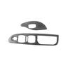For Volkswagen Passat Carbon Fiber Interior Front Door Control Cover Trim