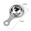 Eiweiß-Trenner, Edelstahl-Werkzeuge, Eier-Eigelb-Filter, Gadgets, Küchenzubehör, Trenntrichter, Löffel, Teiler, Utensilien
