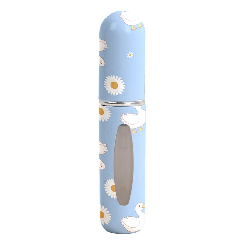 5ml Mini Perfume Bottle Empty Leak-proof Spray Rotating Bottle Refillable Empty Cosmetic Containers