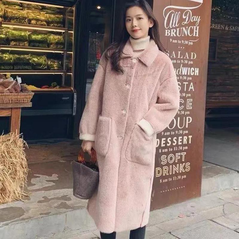 mid length fleece coat
