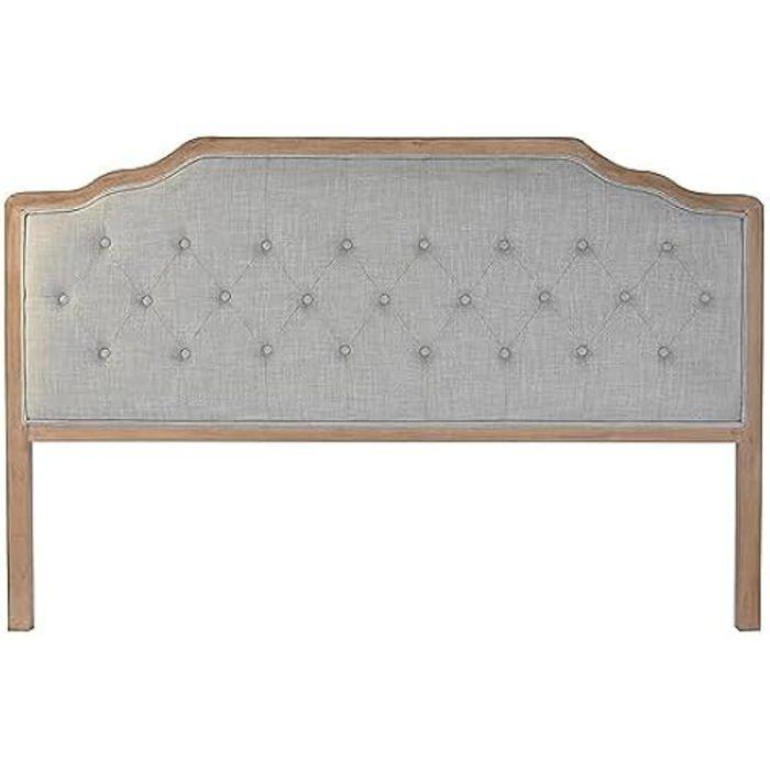 Tête De Lit - DKD Home Decor - Standard - Bois De Caoutchouc - Gris - 160 X 10 X 120 Cm