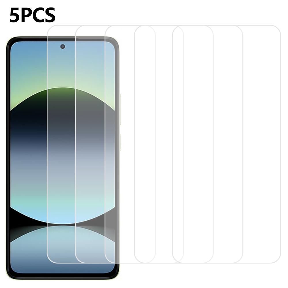 

5 шт. Для Xiaomi Redmi Note 14 4G (164,84 мм) Захисна плівка для екрана 0,3 мм 2,5D Загартоване скло Прозора плівка Type A