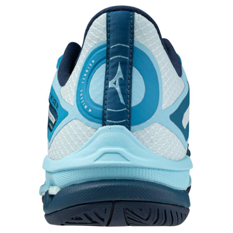 Mizuno Wave Exceed Tour 6 Men's Blue Low Top Tennis Shoes Shockproof Non-slip Wear-resistant Sweat-absorbent Athletic Sneakers 61GA2470-27
