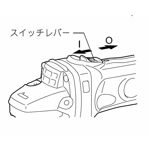 Makita Disc Grinder 18V 100mm Slide Switch Type Battery Charger Sold Separately GA402DZ