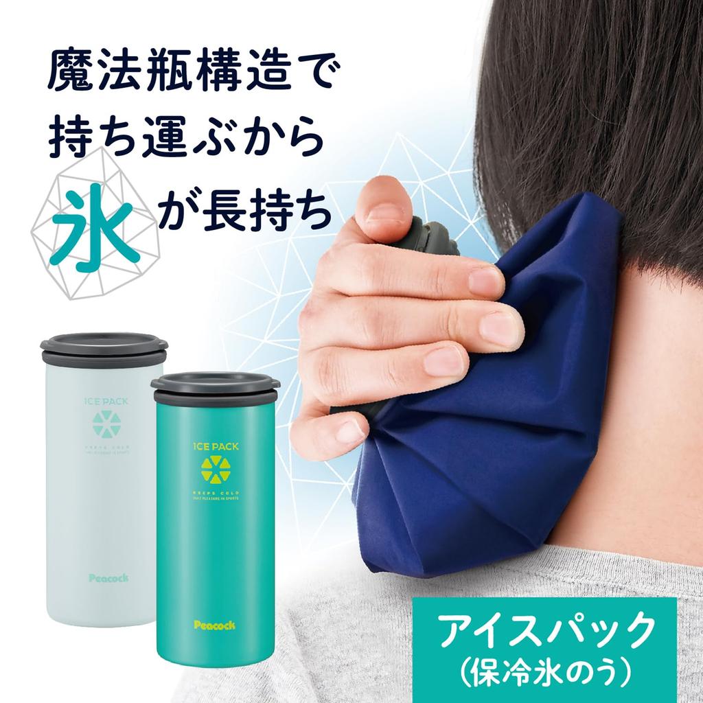 Vacuum Bottle Industry Peacock Ice Insulated with Thermos Heatstroke Vacuum Matte MC The-peacock (The-peacock) Pack, Design, Portable, Prevention,