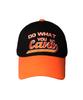 Seullipiseullib Bb Do What Black/Orange Ball Cap