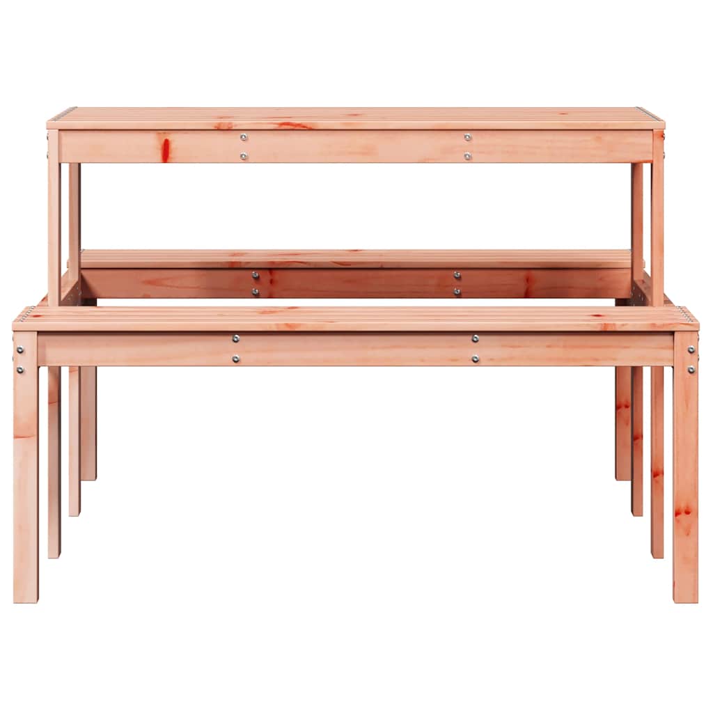 Picnic Table 110 x 134 x 75 cm Solid Douglas Fir Wood