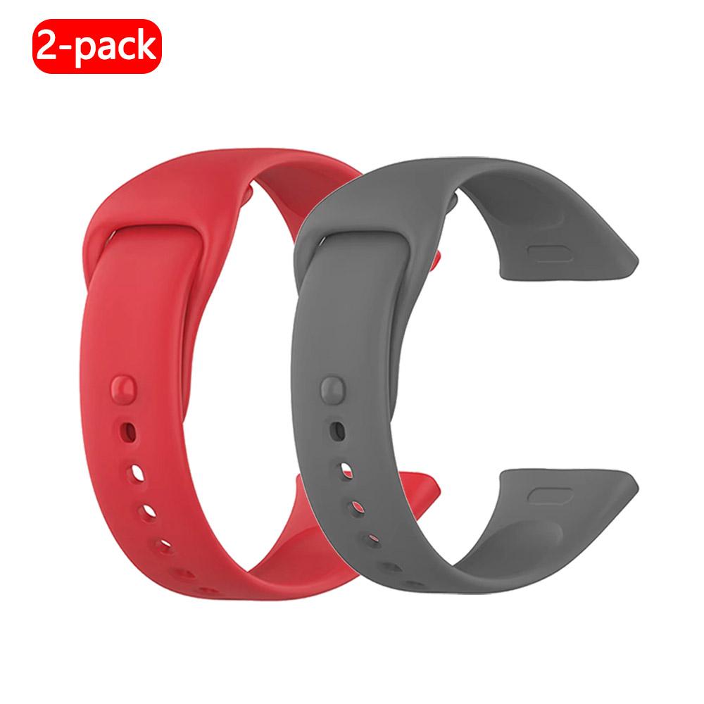 2er-Pack - Geeignet für Redmi Watch 3 Umweltfreundliches Silikonarmband