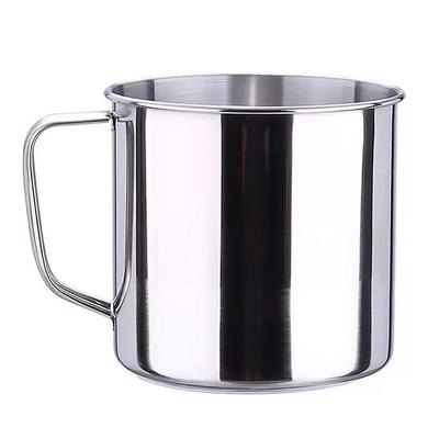 ZISIZ 304 Edelstahl Wasserbecher mit Henkel